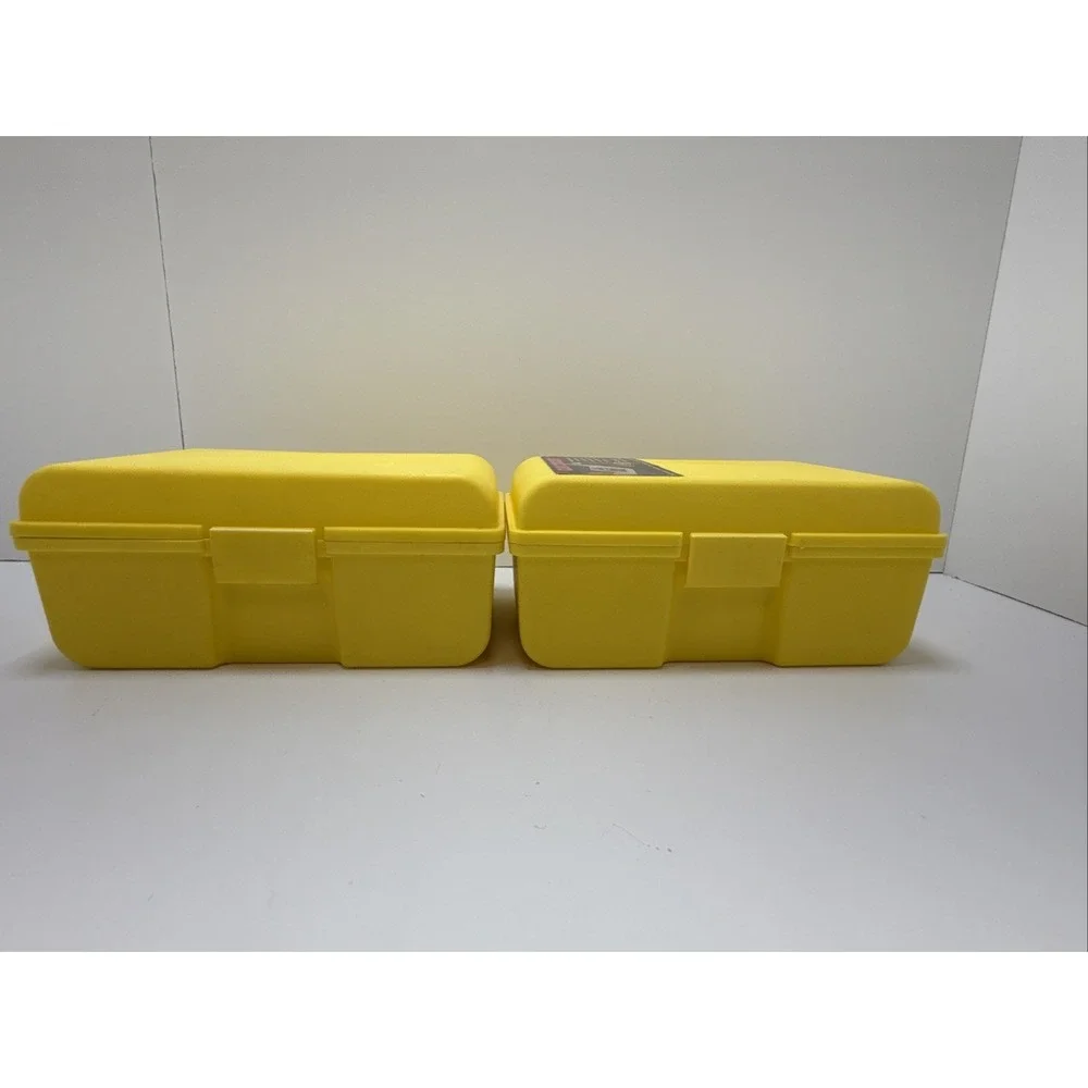 Vintage‎ Clik Cooler Outer Circle Products 1993 Set Yellow NEW Drink Holder